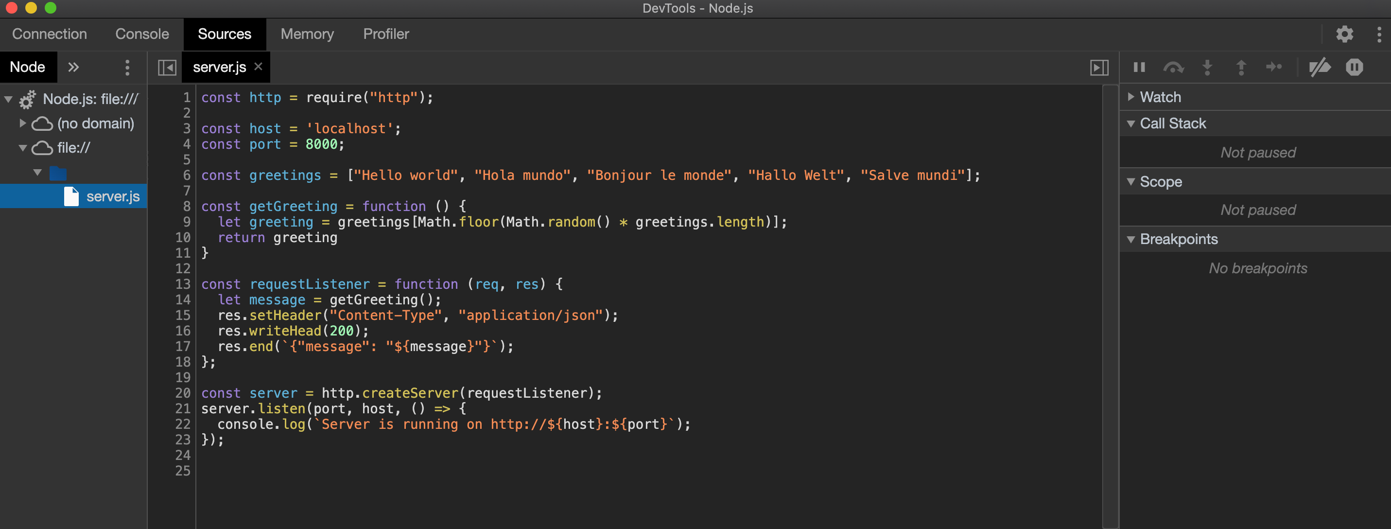 js script debugger