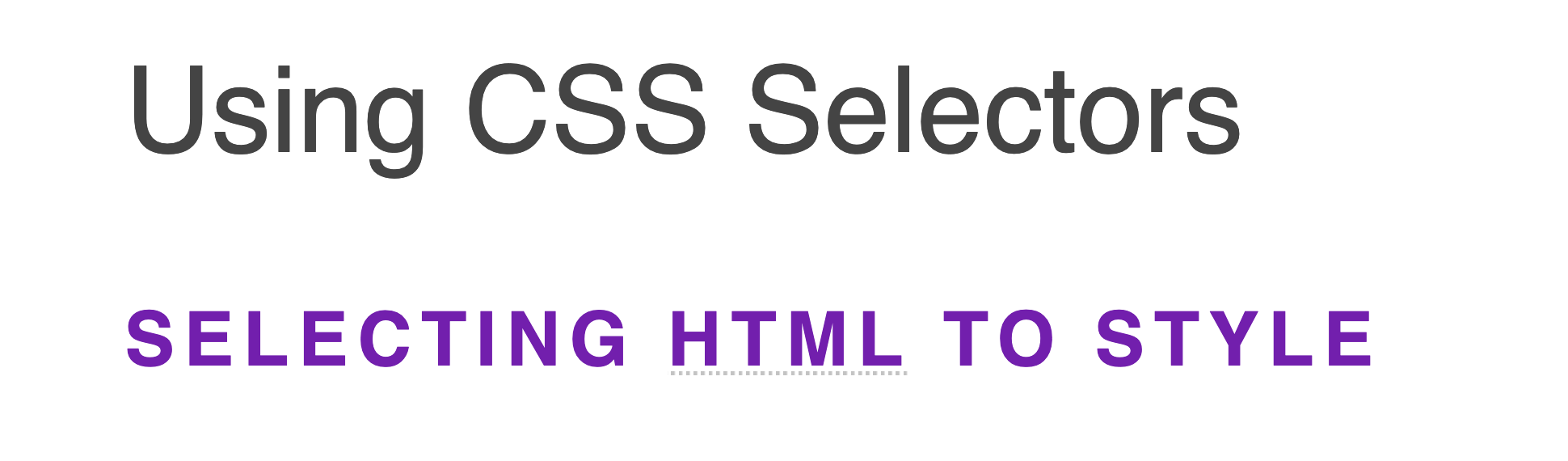 How To Select HTML Elements Using ID, Class, and Attribute Selectors in ...