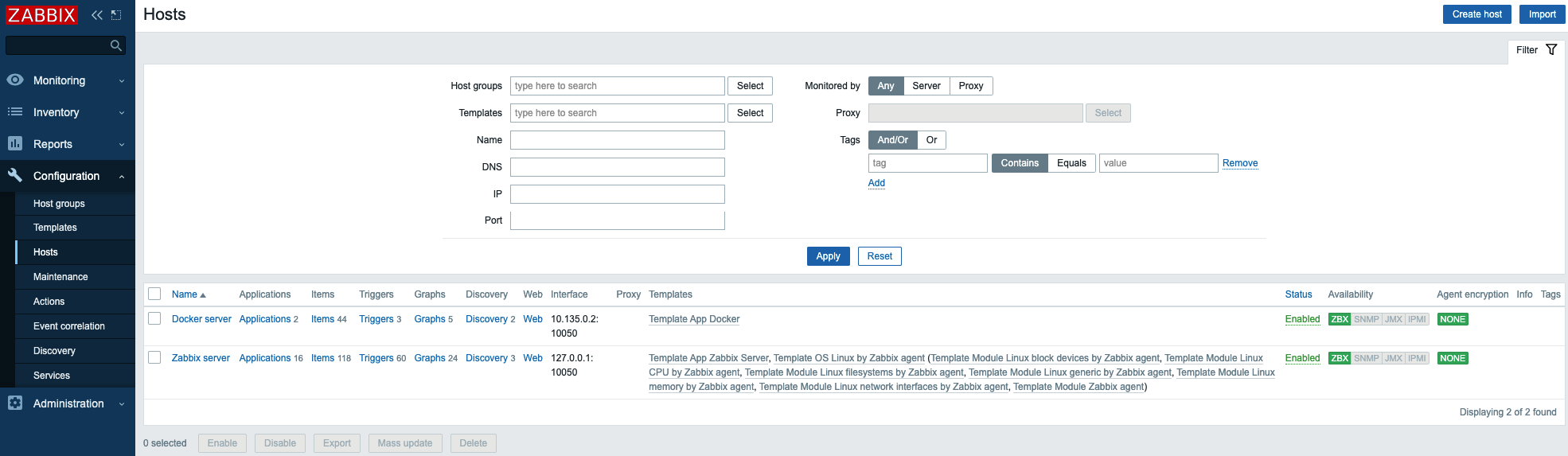 How to Monitor Docker Using Zabbix on Ubuntu 20.04 DigitalOcean