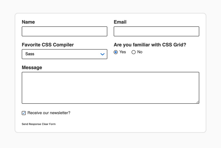 How To Style Common Form Elements With Css Digitalocean