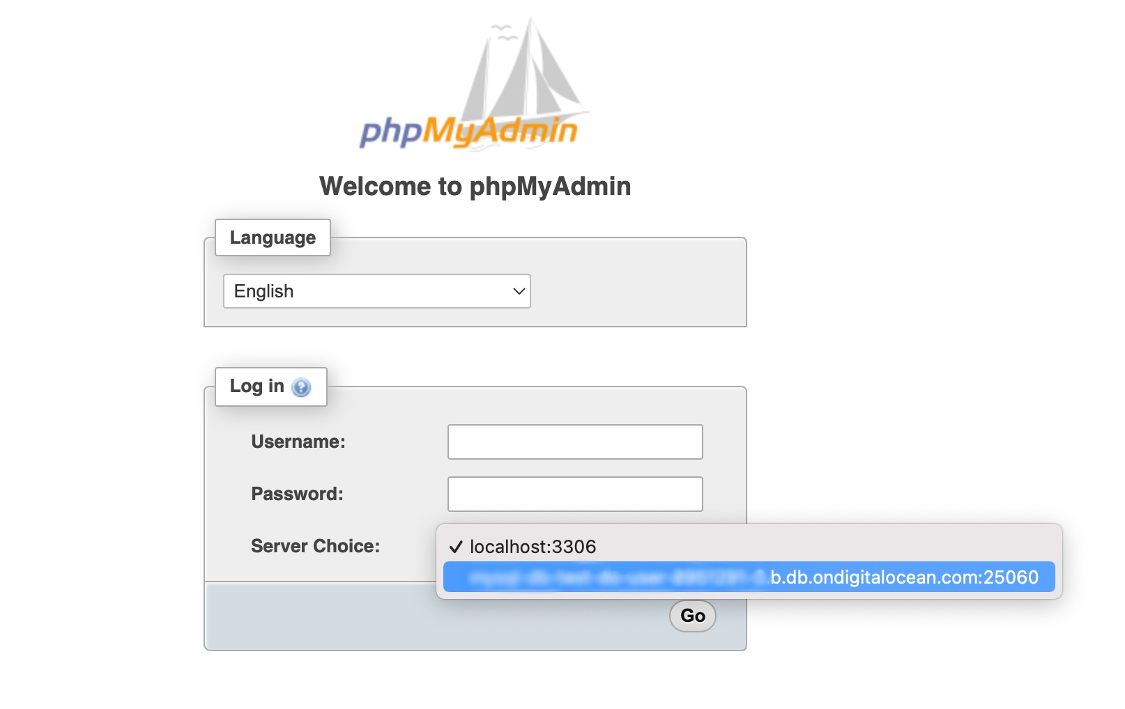 PHPMYADMIN. PHPMYADMIN авторизация. PHPMYADMIN закладки. Рабочее окно PHPMYADMIN.