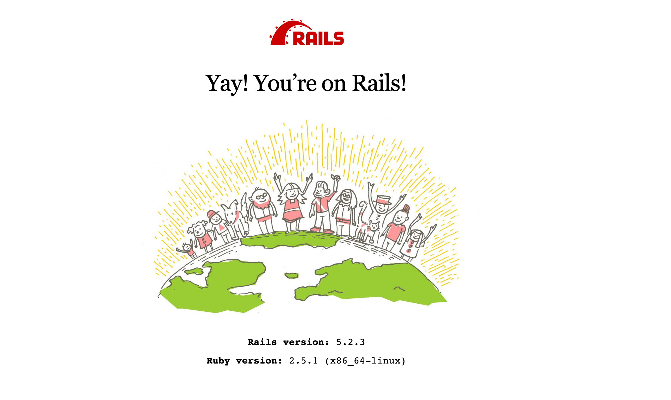 Rails Landing Page