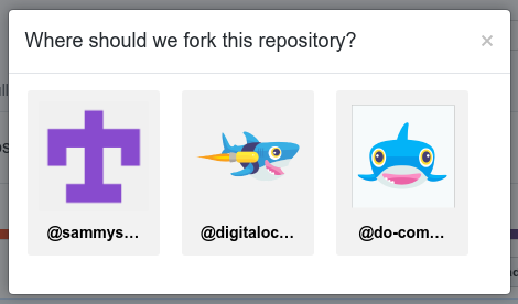 GitHub where to fork repo