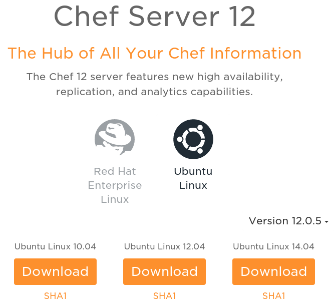 Chef server download