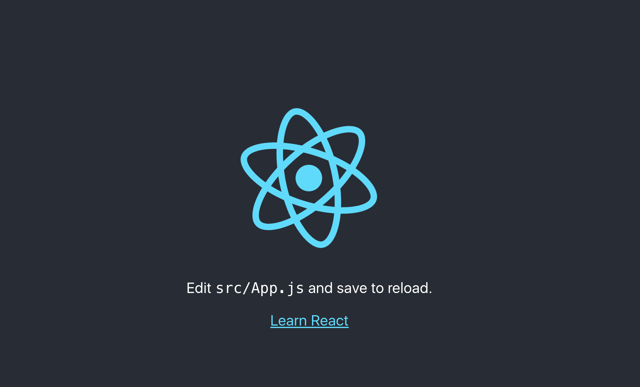 React demo page