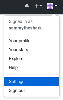 Drone GitHub settings