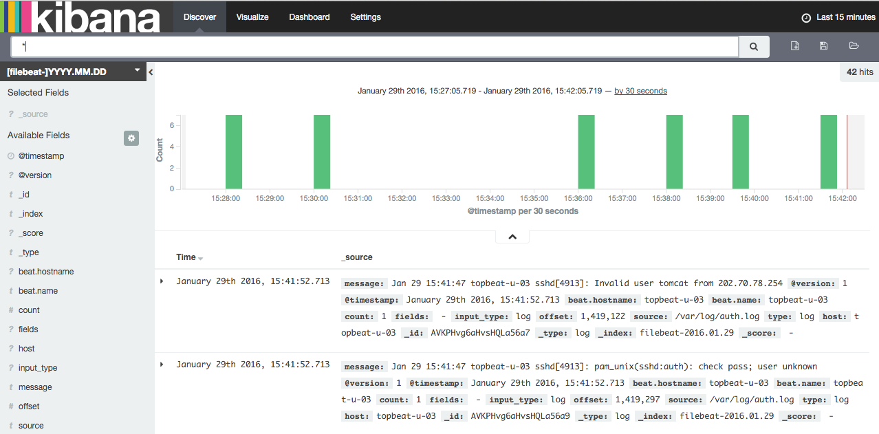 filebeat to logstash