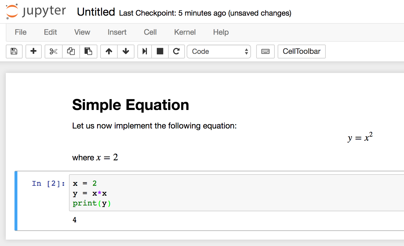 simple equation results