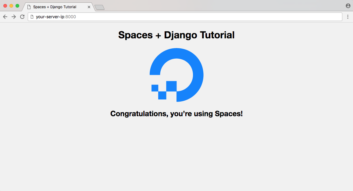 DigitalOcean Spaces Django Example App