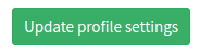 GitLab update profile settings button