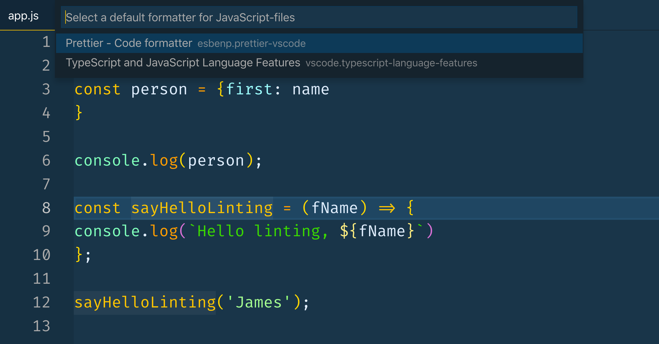 html formatter vscode