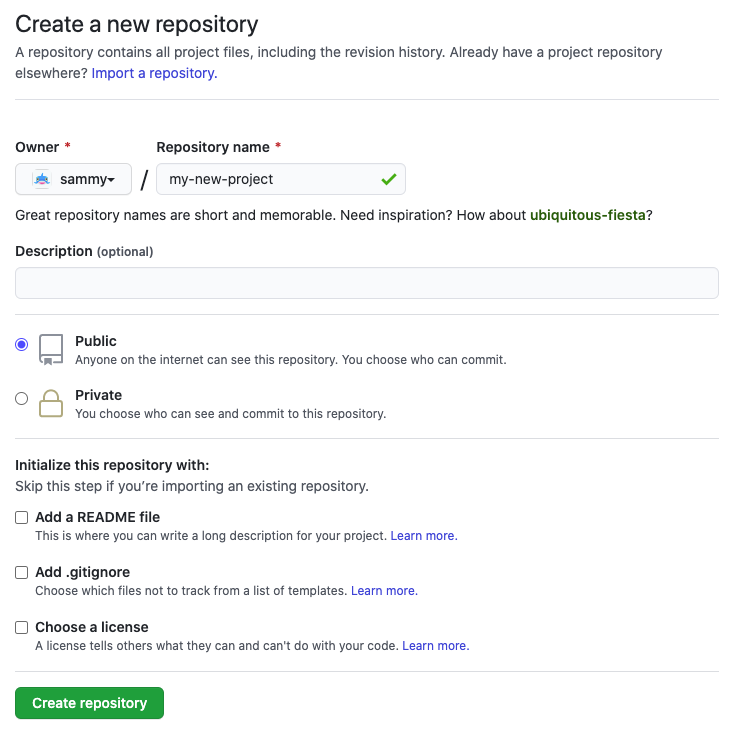 git add remote to existing repository