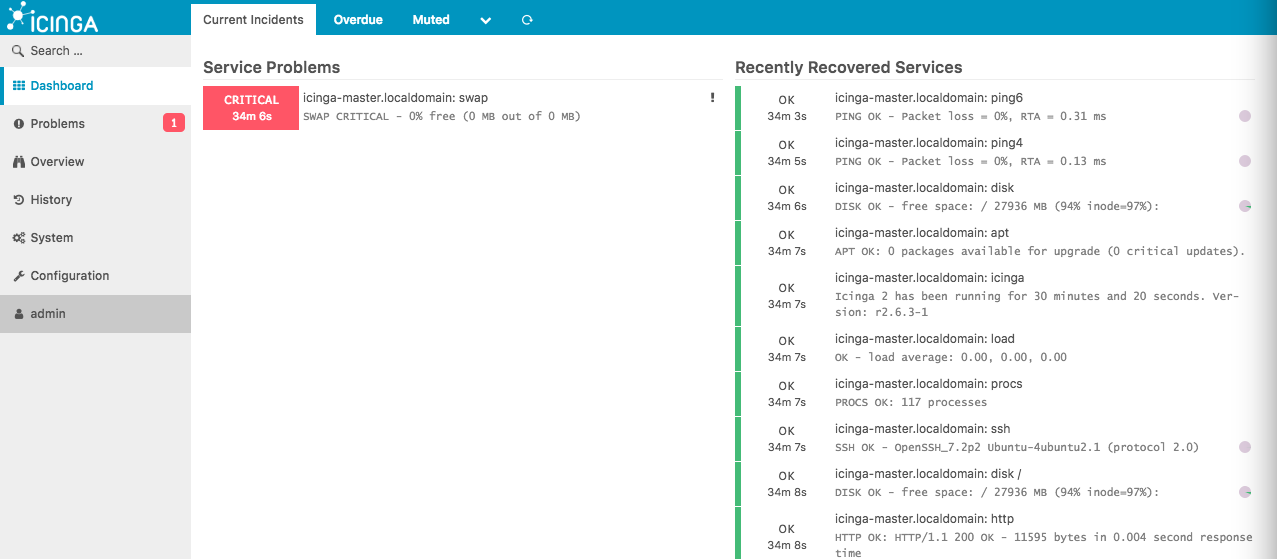 Icinga Web Interface