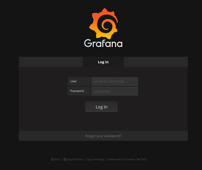 Grafana Login