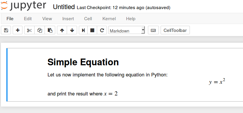 jupyter markdown