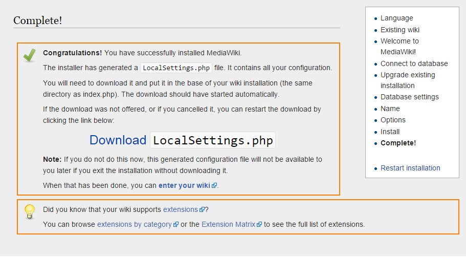 mediawiki localsettings php