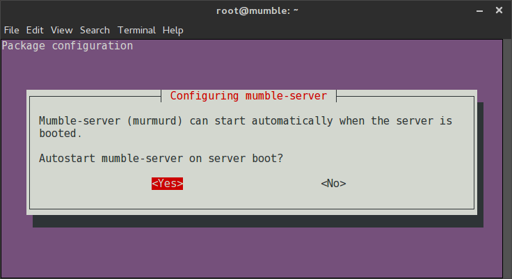 mumble server