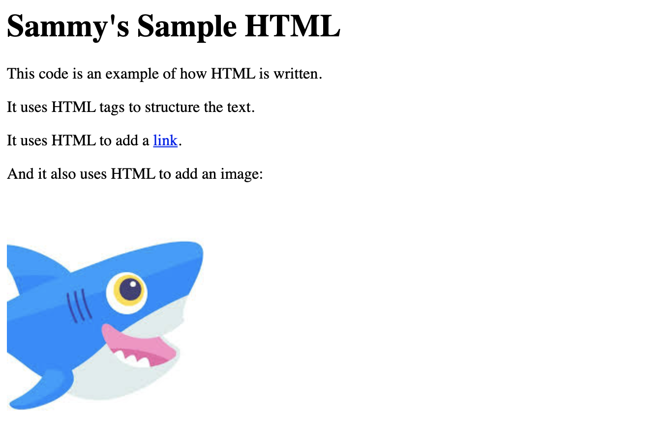 sample website source code in html and css