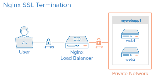 SSL Termination Diagram