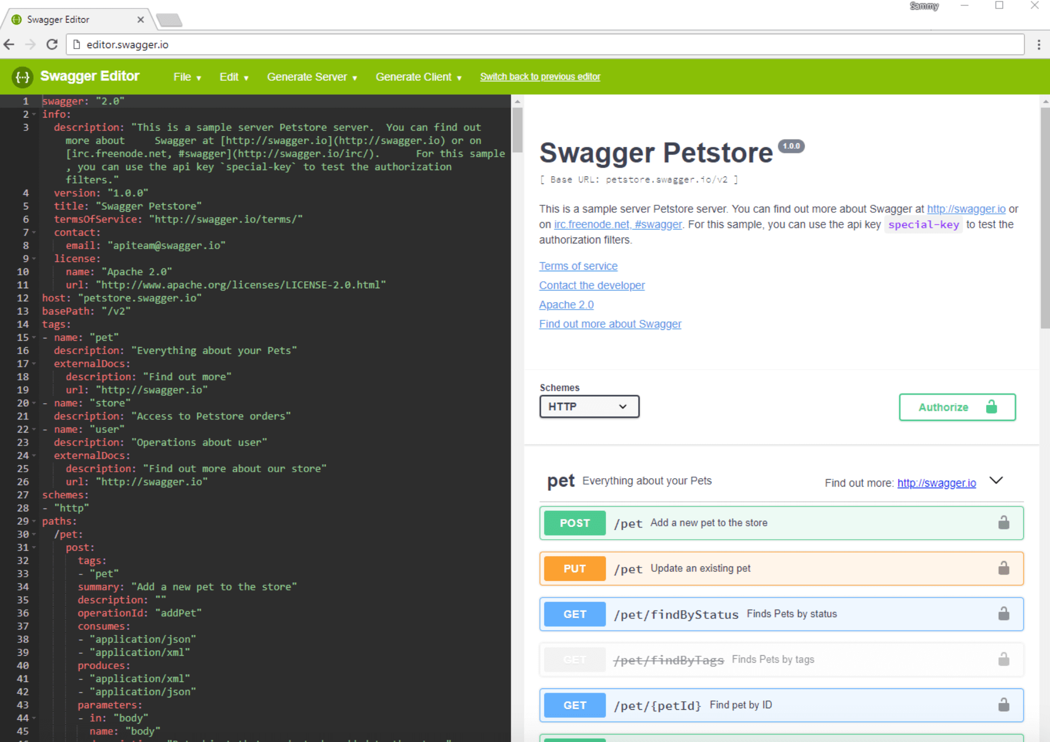 swagger editor docker