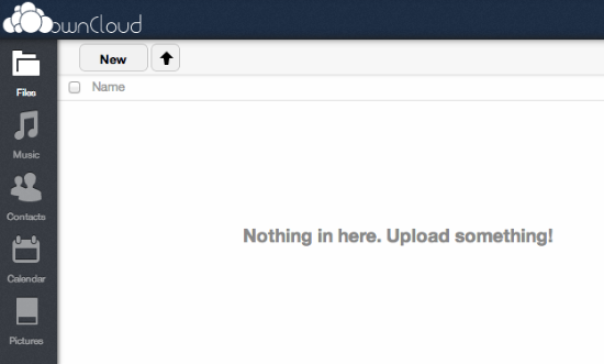 OwnCloud Upload File