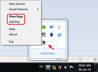 putty ssh key login