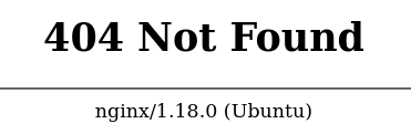 Ошибка 404 not found ubuntu