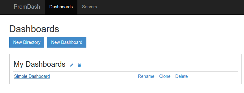 PromDash Dashboards
