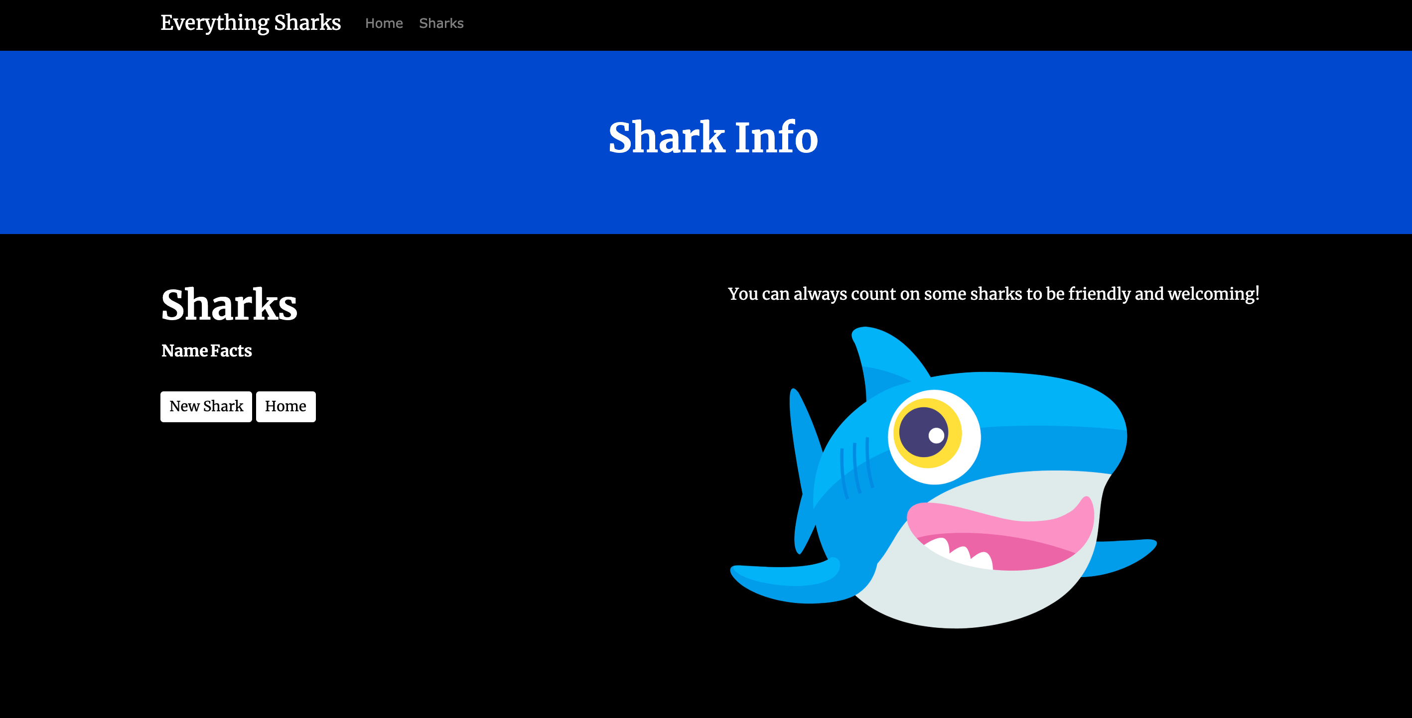 Sharks Index-Route