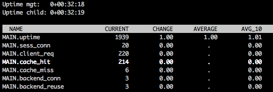 Varnish Stats