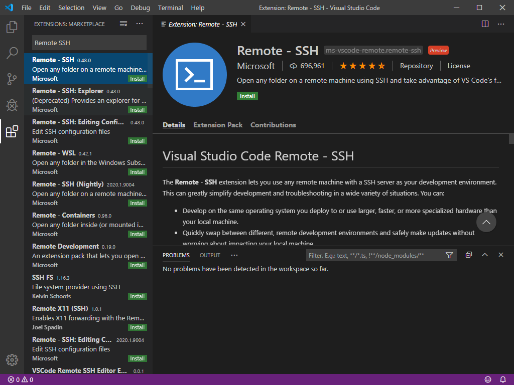 remote control ssh