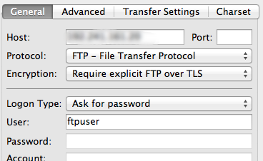 FileZilla Server Configuration