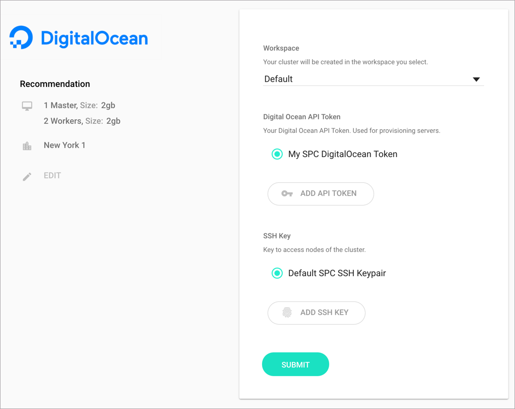 DigitalOcean provider overview