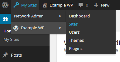 WordPress Toolbar