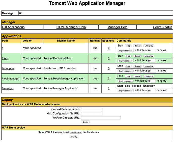 apache tomcat error application queue connection nagios