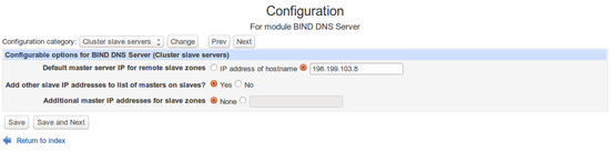 Module Config